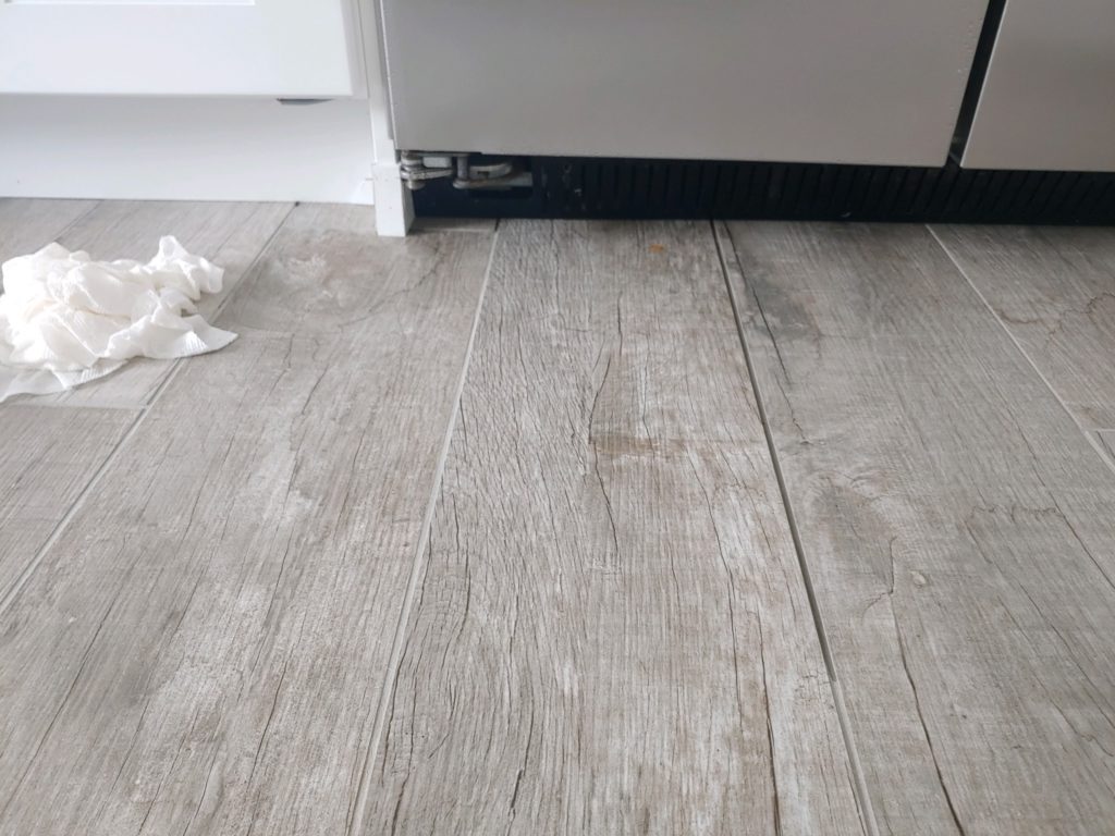 viking refrigerator repair - water leaking on floor